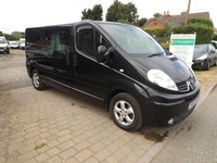 2014 64 Renault Trafic LL29dCi 115 Sport [Sat Nav] Crew Van Euro 5