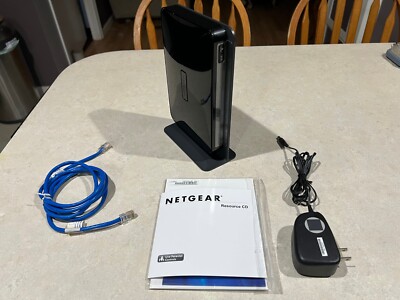 NETGEAR N750 ( WNDR4000 ) WPS Dual Band 4 Port Wi-Fi Gigabit Router Used Works!!