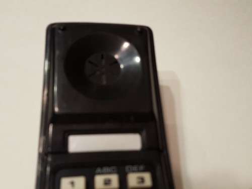 VIntage Black Telephone Fisher & Co Push Button Cord & Phone Receiver No base