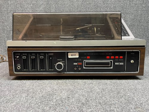 Zenith JR587W Allegro Vintage Eight Track Record Player In Black And Brown parts