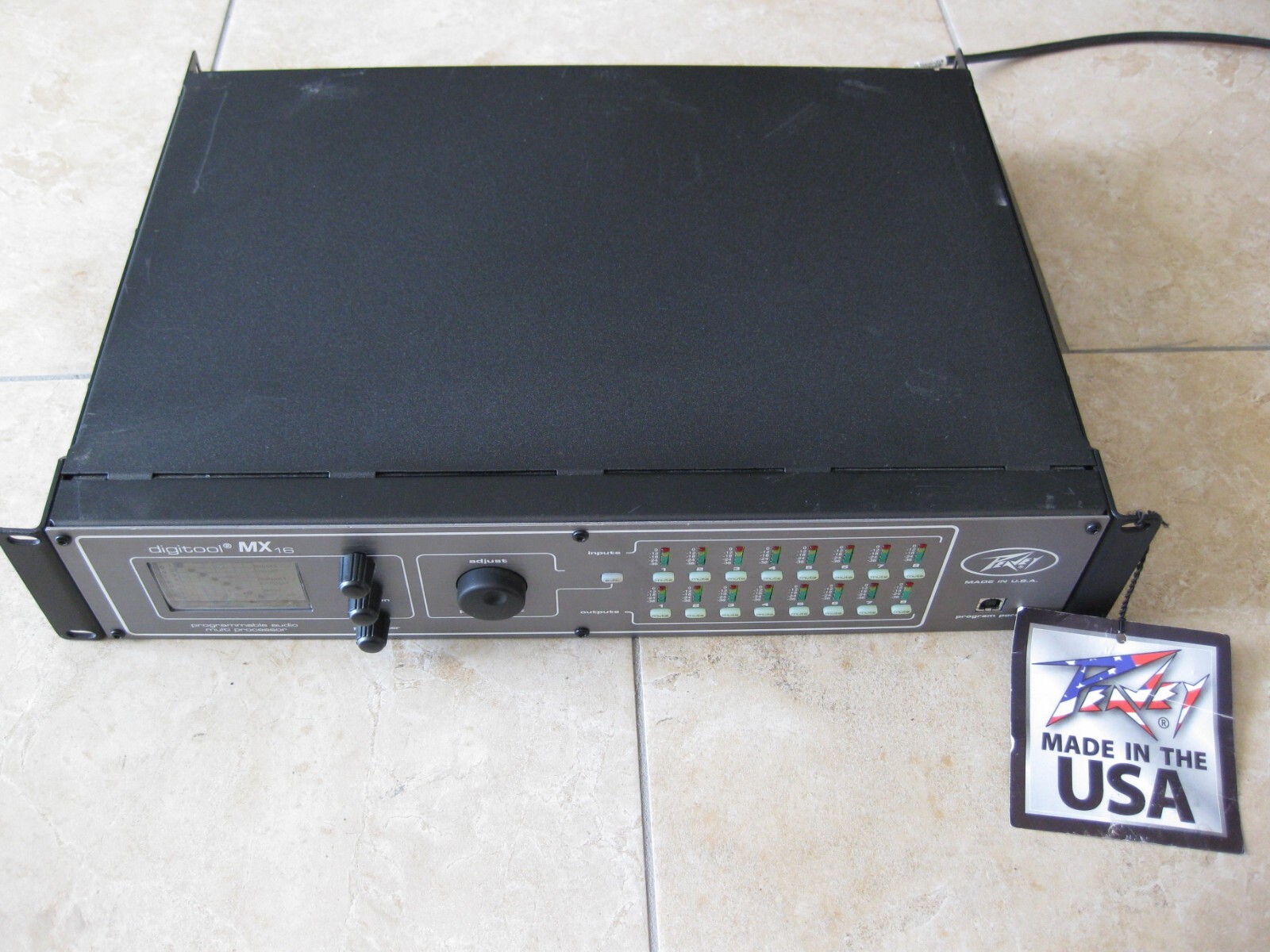 Peavey Digitool MX16 Digital Audio Processing Unit | eBay Peavey Digitool MX16 Digital Audio Processing Unit | eBay