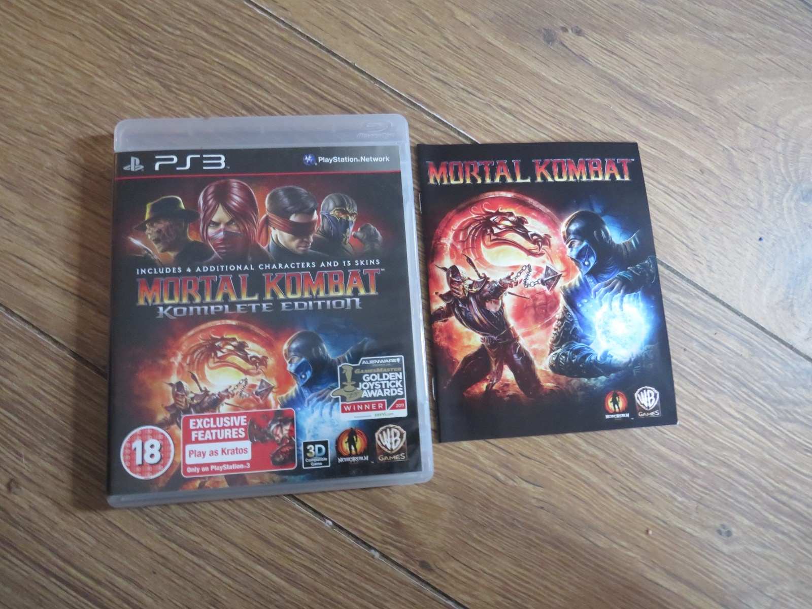 Mortal Kombat Komplete Edition Playstation PS3 uk tracked delivery