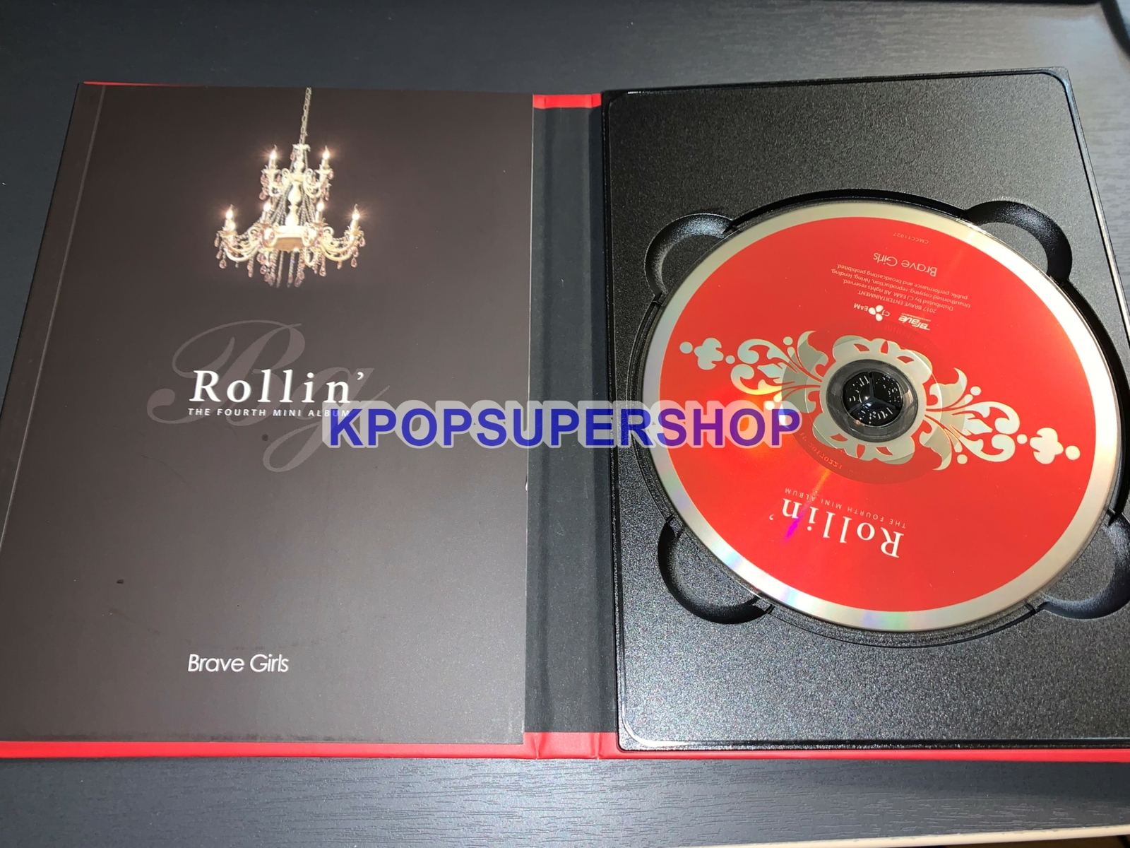 Brave Girls 4th Mini Album Rollin' CD Photocard Great