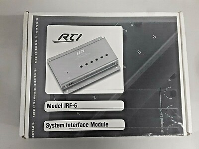 RTI Model IRF-6 System Interface Module