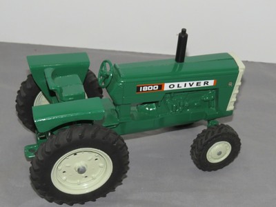 Vintage Restored Ertl Oliver Model 1800 MFWD Toy Tractor 1:16 Scale SHARP!