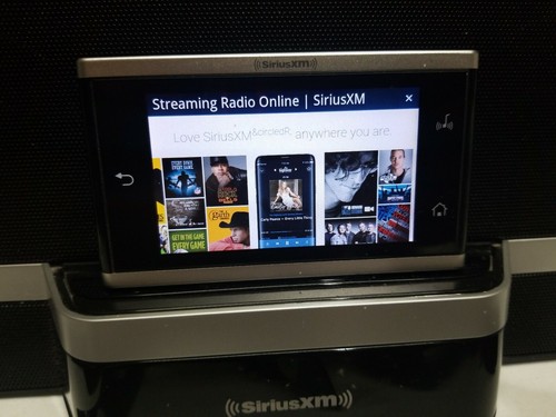 Sirius XM LYNX Portable satellite Radio Receiver with BB2 Boombox