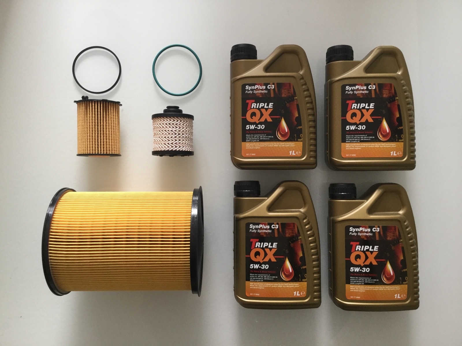 Transit Connect 1.5 Tdci Diesel Service Kit – Oil, Air & Fuel Filters 13-19