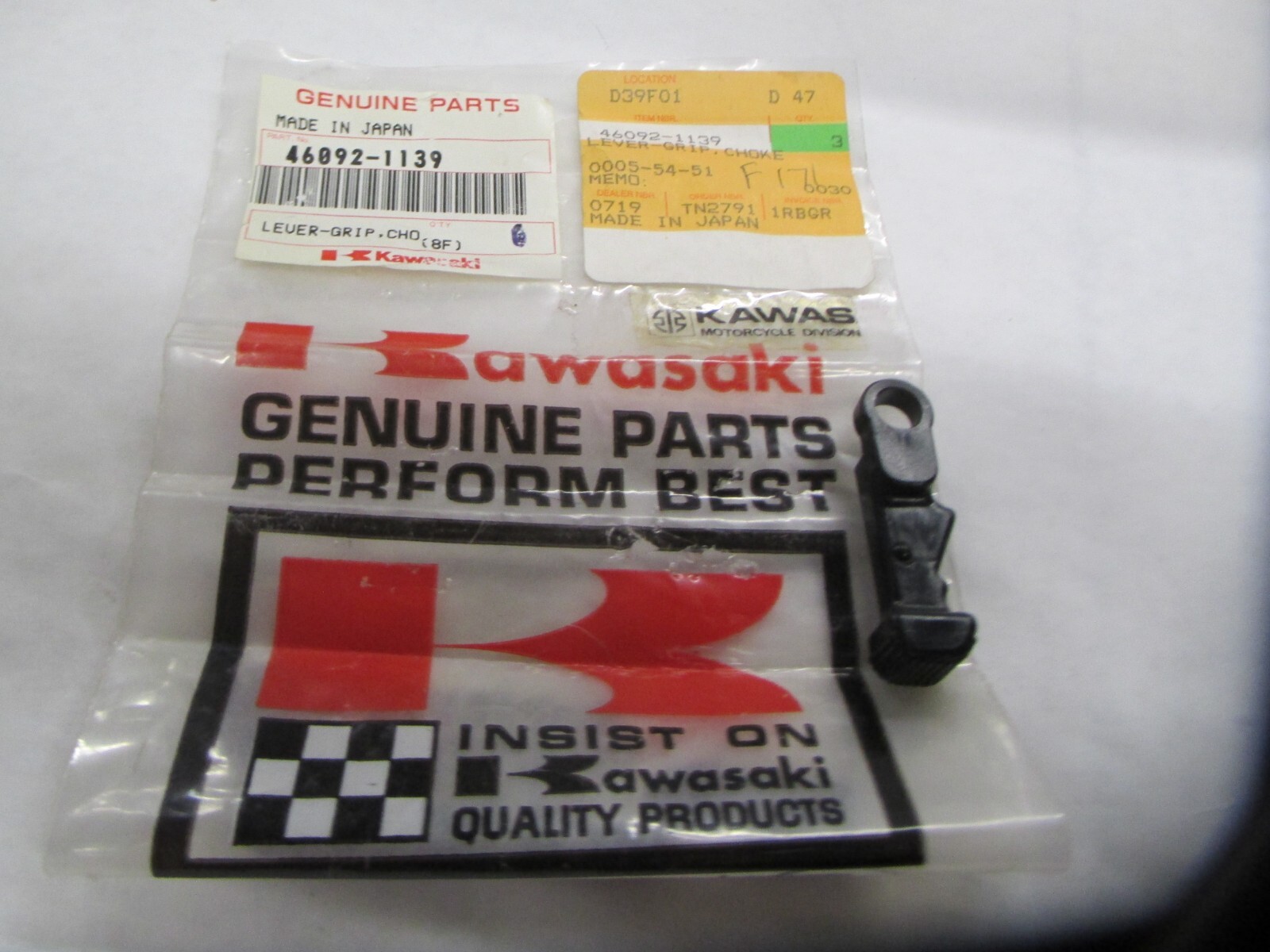 NOS Choke Hebel Schalter für Kawasaki Bayou 185 220 250 300