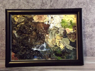 Oil Painting Abstract Impasto Palette Knife Nature Awakening Amy VanGaasbeck