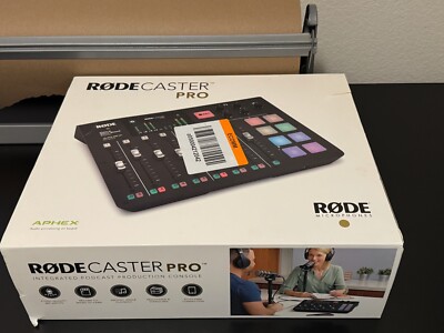 RODECaster Pro Class-A Servo Biased Preamps Podcast Production Audio Mixer