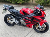 2004 04 HONDA CBR600RR-4 CBR 600 RR R6 SPORTS CBR600RRRED HPI CLEAR SUPERSPORT