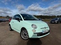2014 Fiat 500 0.9 TwinAir Cult 3dr HATCHBACK Petrol Manual