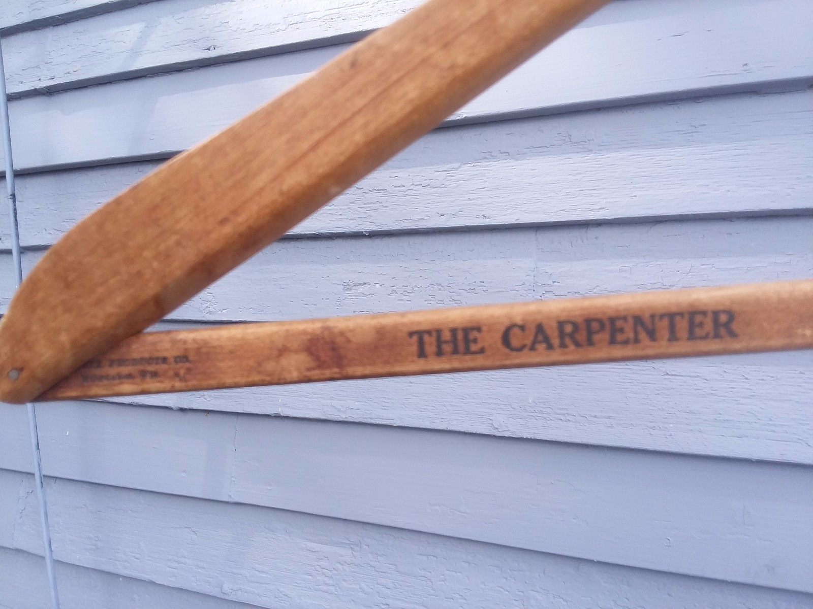 Vintage Antique Advertising Clothes Hanger -  MANCHESTER NH  PORTLAND ME