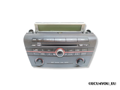 Original Mazda Audio Head Unit BP4S79EG0, 14794522 (id: 3163)