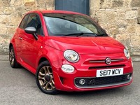 2017 Fiat 500 0.9 TwinAir S Hatchback 3dr Petrol Manual Euro 6 (s/s) (85 bhp) Ha