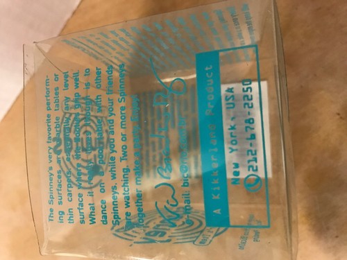 kikkerland SPINNEY Wind Up Toy design by Chico Bicalho Brazil #1560