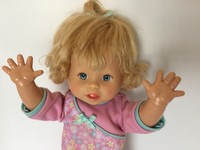 baby doll that walks and talks