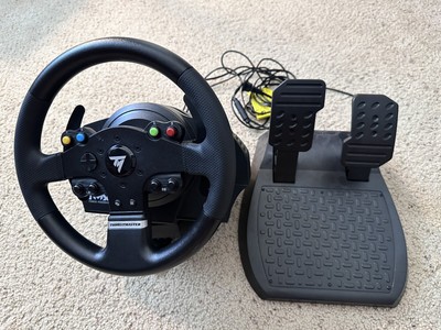 Thrustmaster TMX Racing Wheel with force feedback and racing pedals