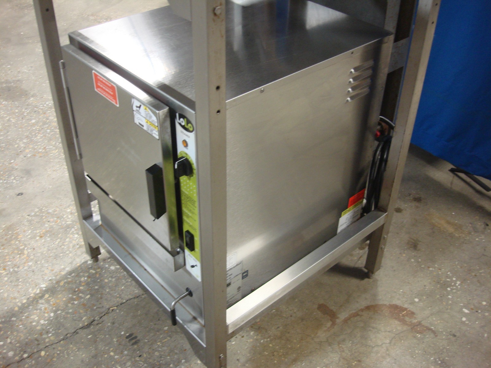 LOLO ST-4G DOUBLE STACK COMMERCIAL NATURAL GAS STEAMER 42,000 BTU