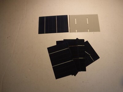 45  2'' x 3''(51X76mm) solar cells .5 V x  1.4 A  ea. (36 in a  panel = 25 watts)