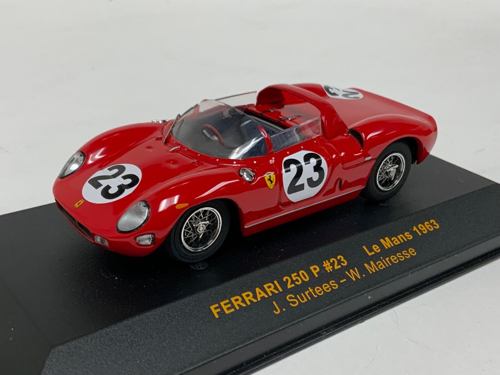1/43 IXO Ferrari 250 P car #23 from 1963 24 Hours of LeMans