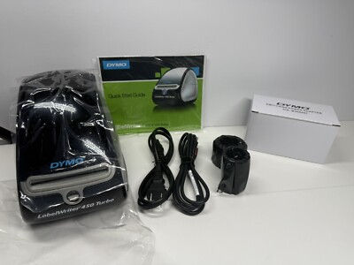 NEW Open Box Dymo LabelWriter 450 Turbo #1750283 Extra Labels