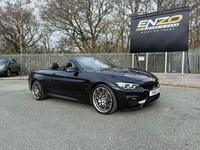 2018 18 REG BMW M4 COMPETITION 3.0 PETROL TWINPOWER TURBO AUTOMATIC CONVERTIBLE