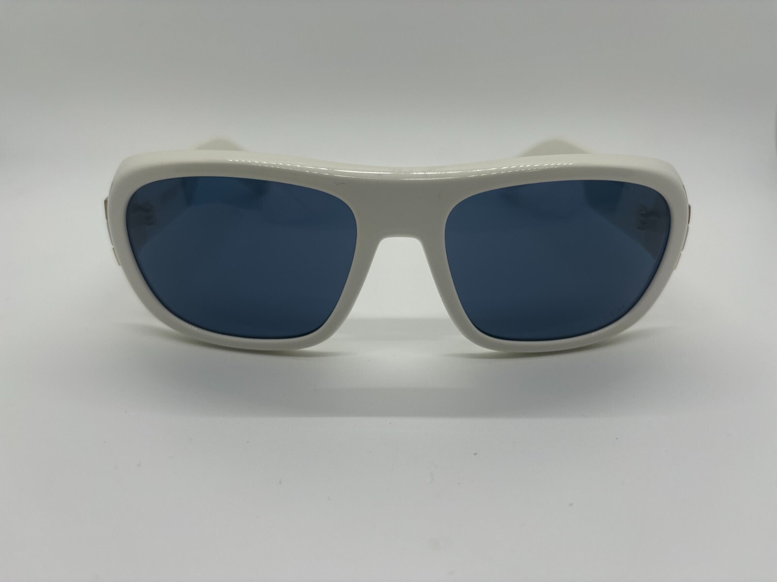 Pre-owned Dior Lady 95.22 S1i Ivory White Sunglasses 59-18-120mm Comes W/ Full Set In Blue