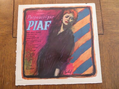 Edith Piaf   Potpourri Par Piaf - 1963 - Capitol Records T 10295 Vinyl LP G+/F
