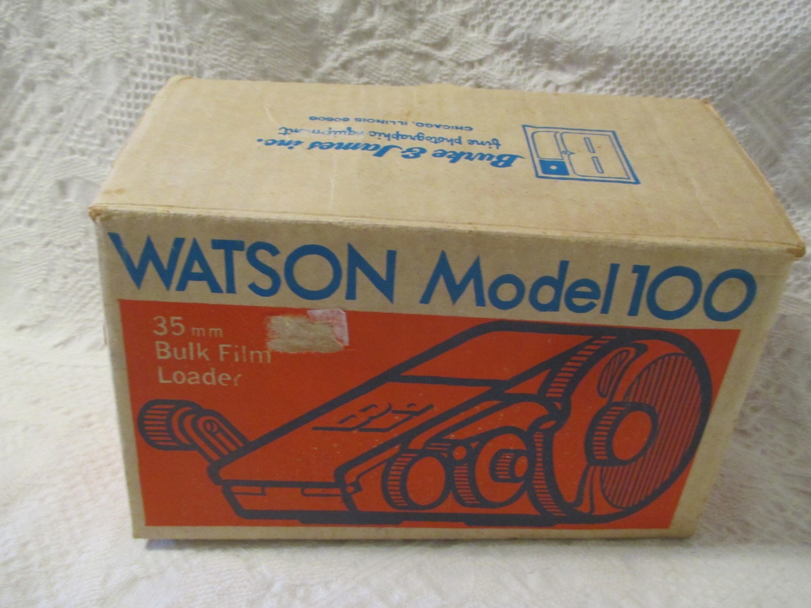 Watson Model 100 Bulk 35mm Film Loader Burke & James Inc Pfefer Products