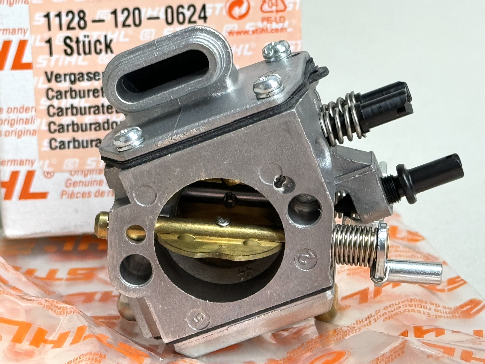 STIHL OEM WALBRO CARBURETOR 1128 120 0624 HD-14 HD-15 FOR 044 R 046 MS440 MS 460 - Picture 3 of 6
