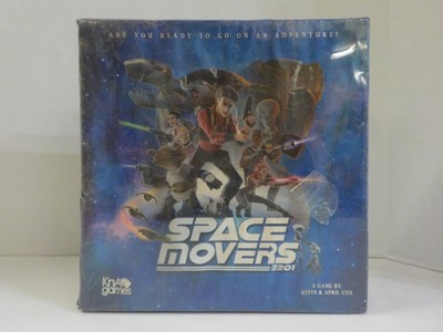 N G1129 KNA Games Space Movers 2201 Board Game New