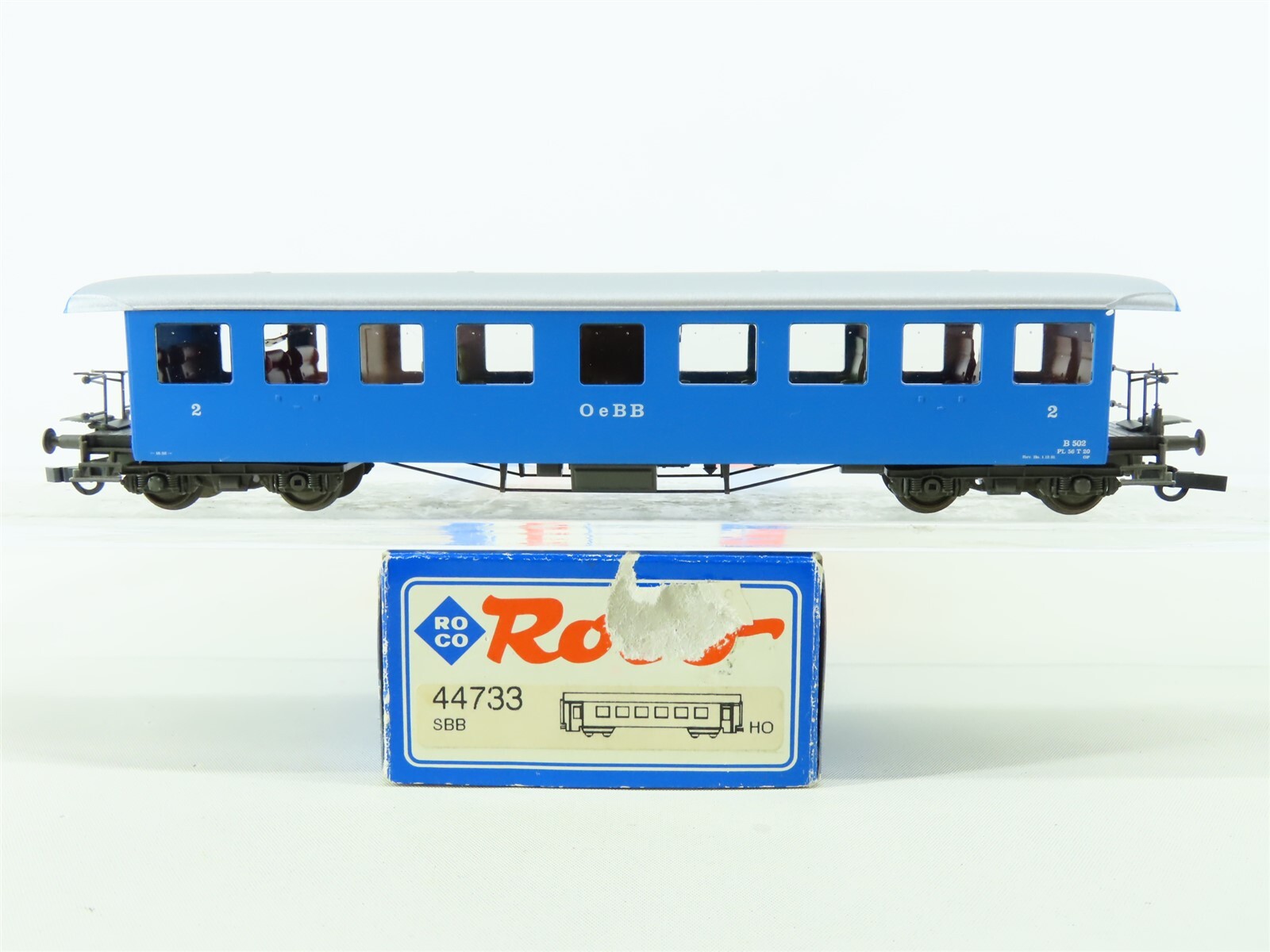 鉄道模型 HO ROCO 45915 スイス SBB 客車×2、荷物車×1 鉄道模型