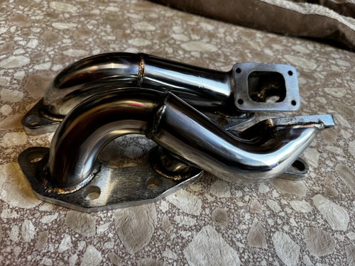 Manzo Exhaust Manifold Header Fits 90-96 300ZX Twin Turbo