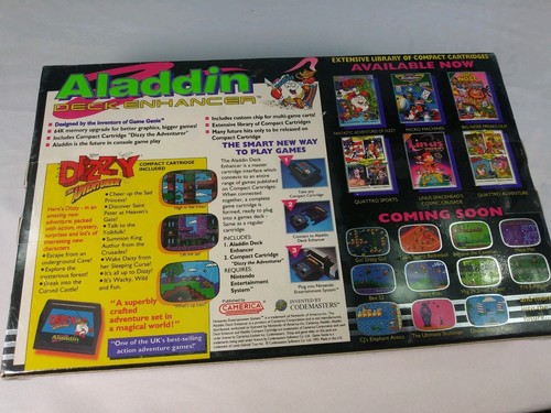 ALADDIN DECK ENHANCER System for Nintendo NES Game NEW!