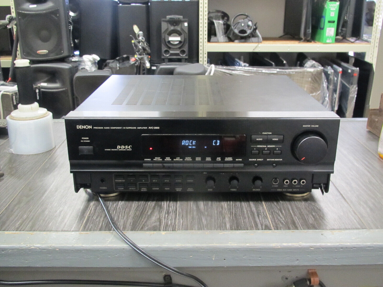 Denon AVC-2800 Integrated AV Surround Amplifier - Tested | eBay Denon AVC-2800 Integrated AV Surround Amplifier - Tested | eBay