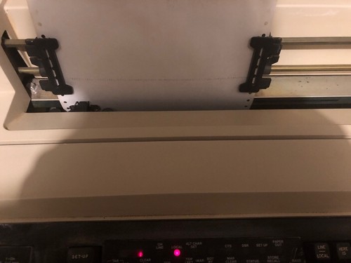 Vintage DECWriter III LA-120-DA Terminal Computer and Stand