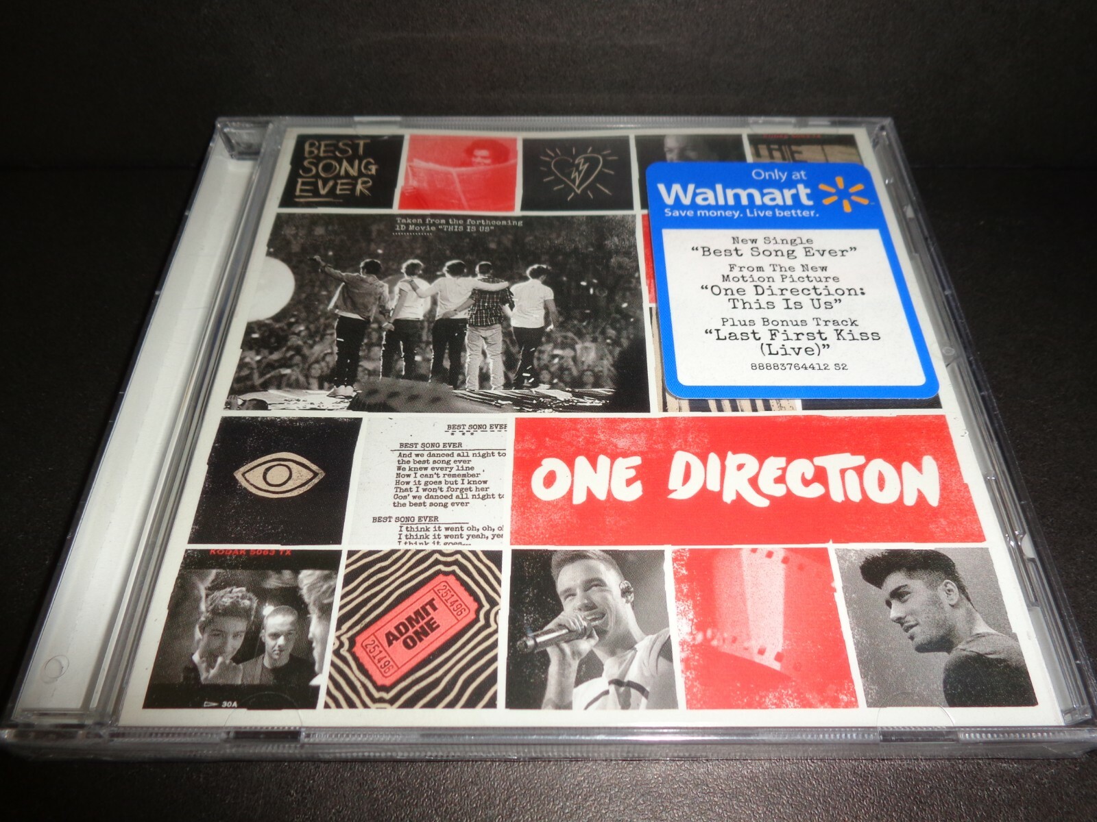 BEST SONG EVER by ONE DIRECTION--Rare Collectible Walmart