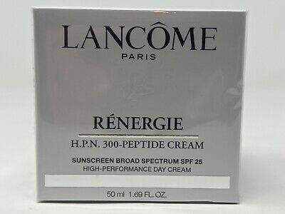 Lancome Renergie H.P.N 300-Peptide Cream HPN SPF 25 Day Cream - 1.69 oz/50mL NEW