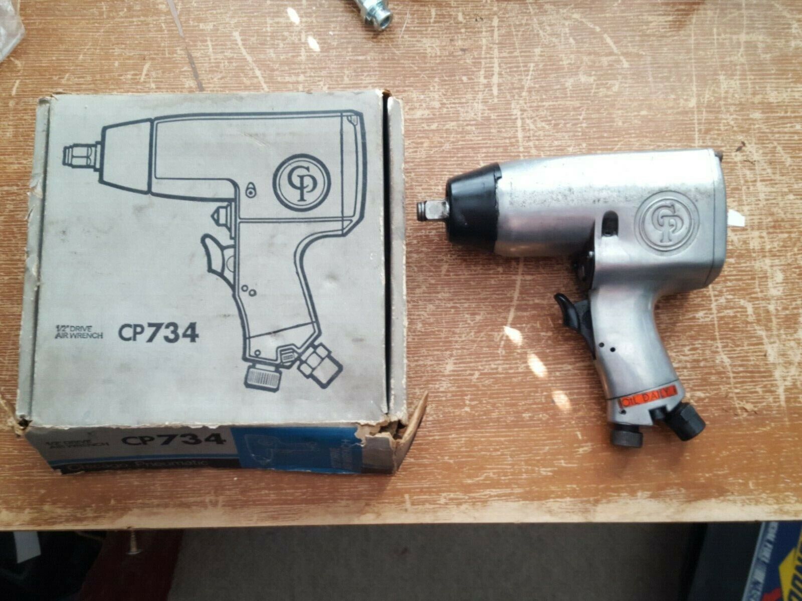 Chicago Pneumatic CP734 1/2-Inch Drive Air Impact Wrench Chicago Pneumatic CP734 1/2-Inch Drive Air Impact Wrench