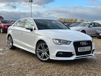 2015 Audi A3 1.6 TDI 110 S Line 4dr S Tronic SALOON DIESEL Automatic