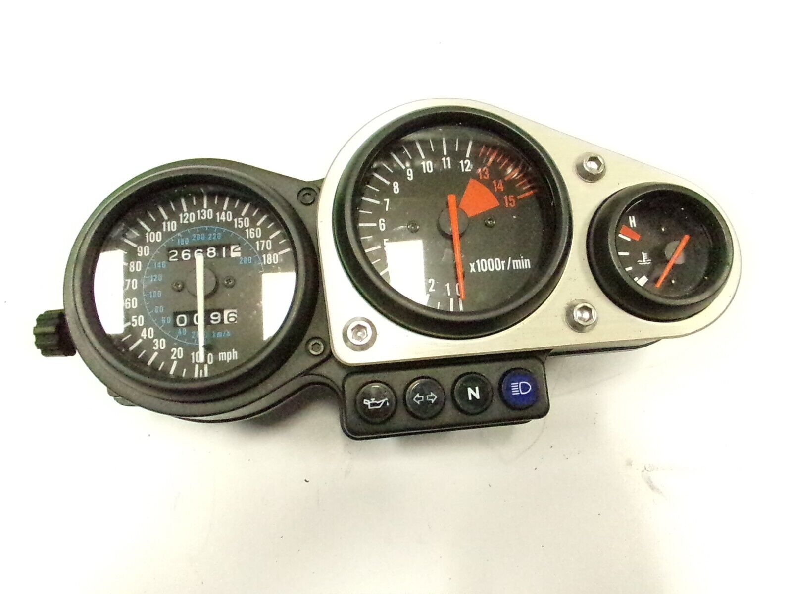 96 97 98 99 00 01 02 03 KAWASAKI NINJA ZX7 ZX7R ZX-7R gauges cluster instrument 96 97 98 99 00 01 02 03 KAWASAKI NINJA ZX7 ZX7R ZX-7R gauges cluster instrument