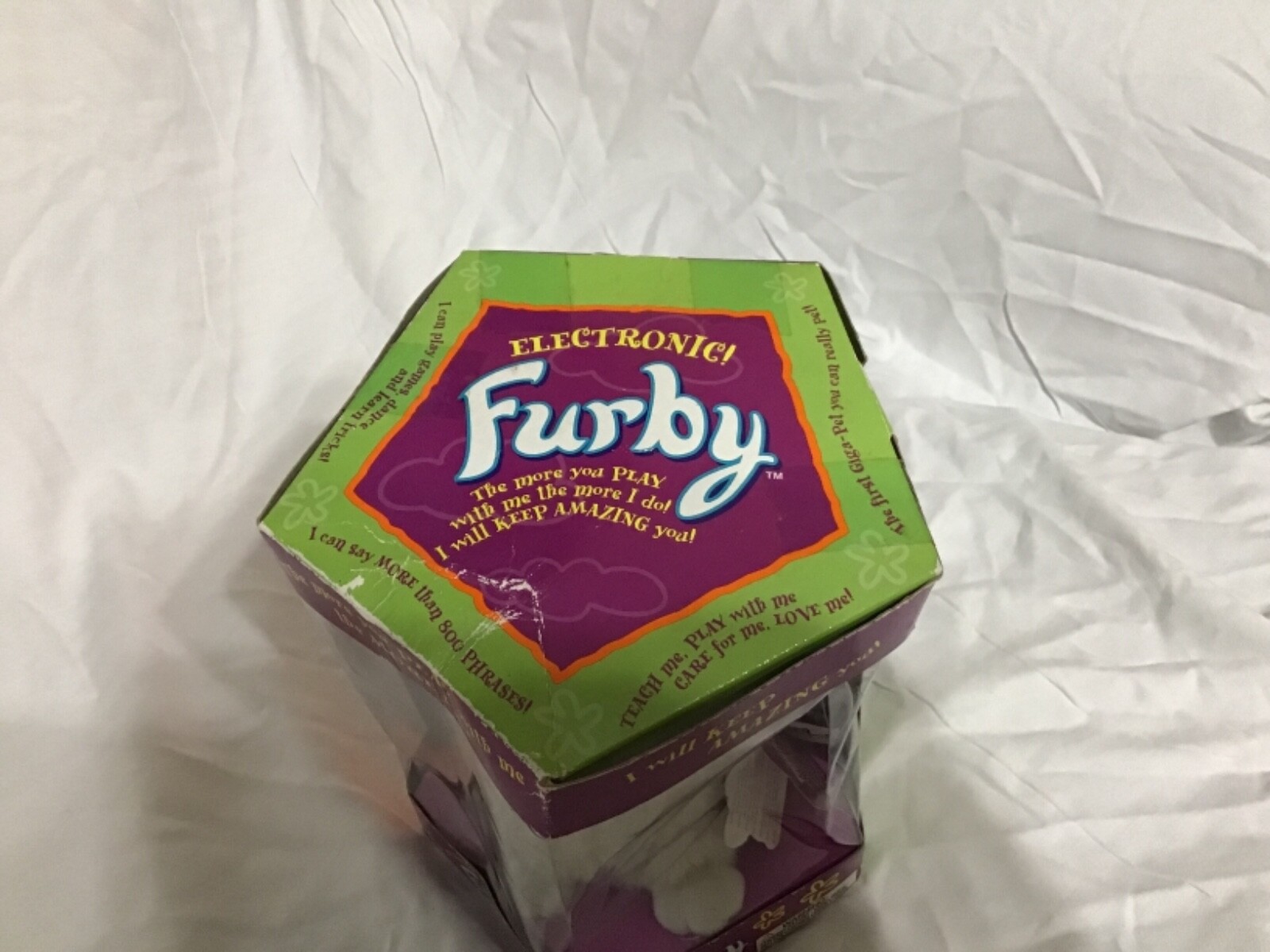 1998 Furby Tiger Electronic Pet NIB