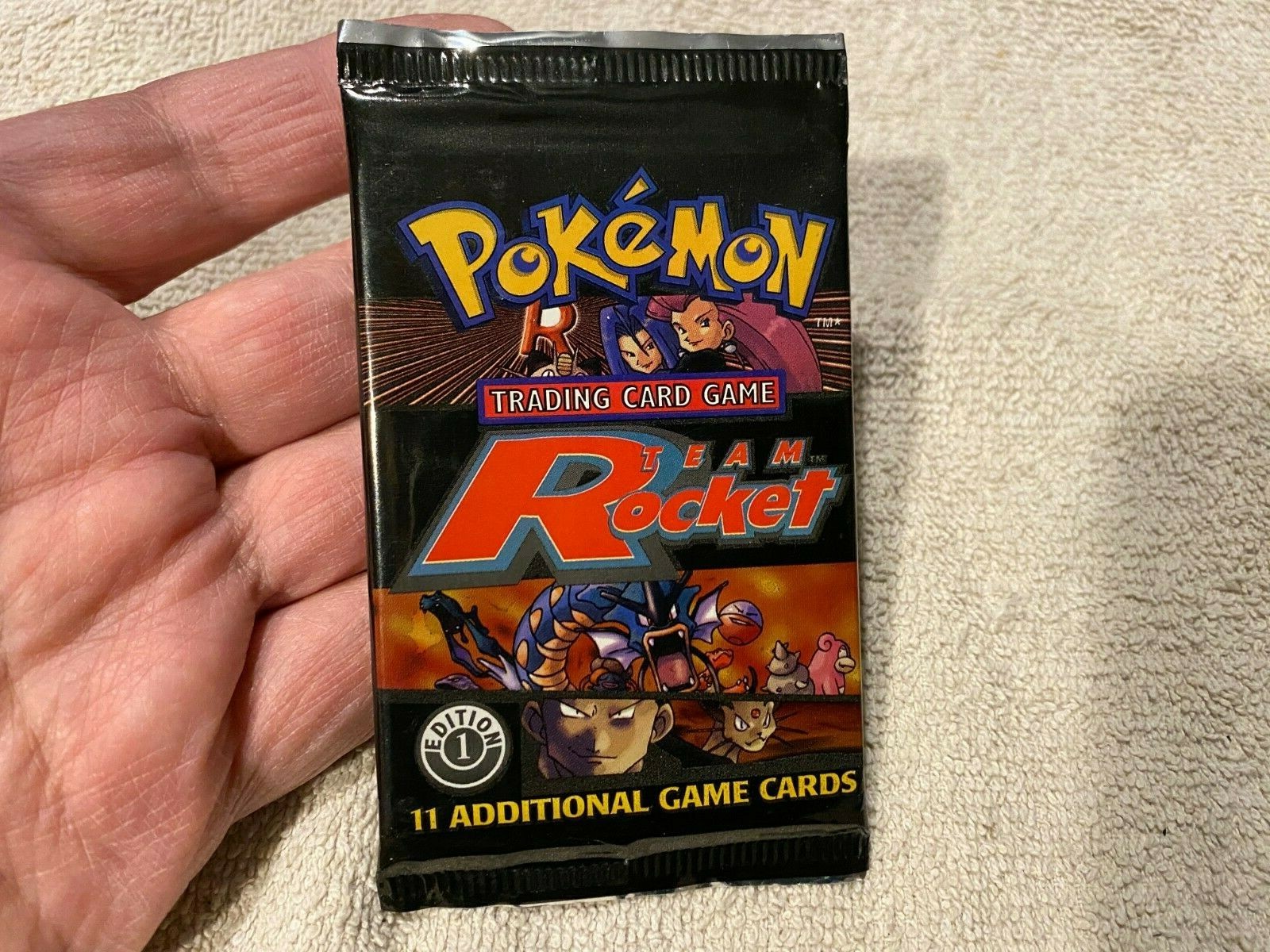 Pokemon Booster Pack FACTORY SEALED TEAM ROCKET 1st FIRST
