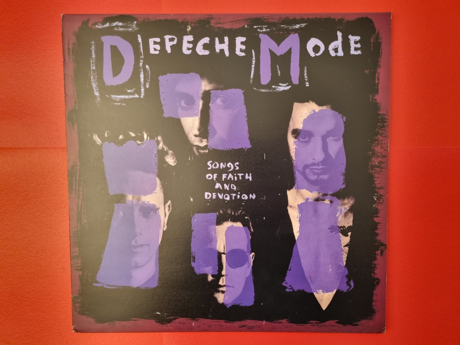 Depeche Mode Songs Of Faith And Devotion LP First Press