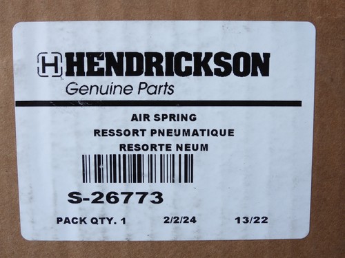 Hendrickson S-26773 Air Spring Genuine Part NEW | eBay