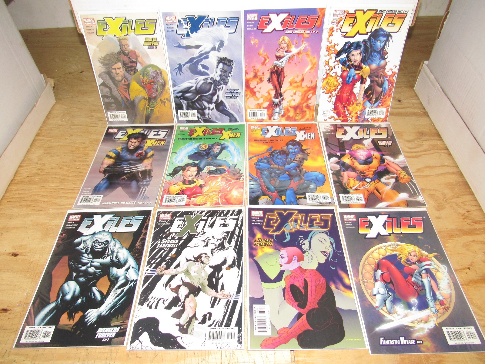 Exiles (2001) #s 1-50  - Full Run Complete Set Lot (51 Issue Lot)