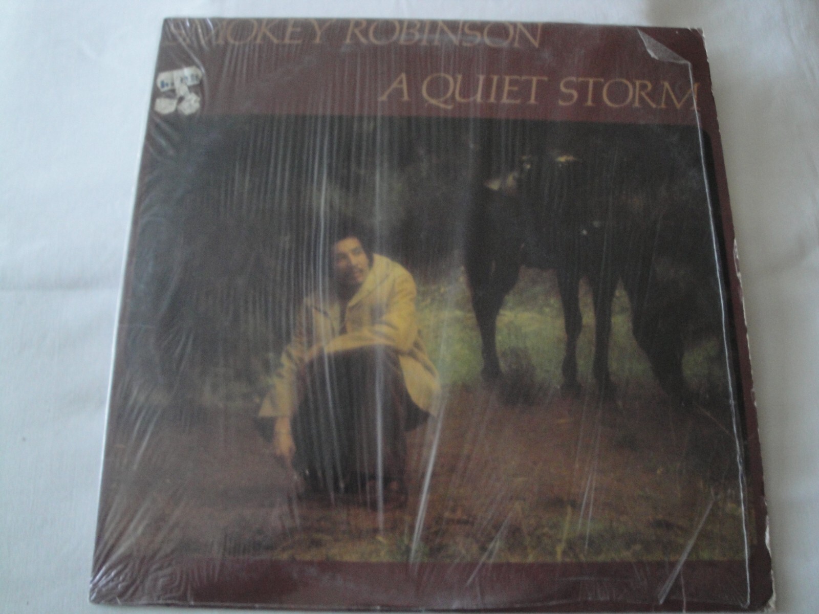 SMOKEY ROBINSON A Quiet Storm VINYL LP ALBUM 1975 TAMLA