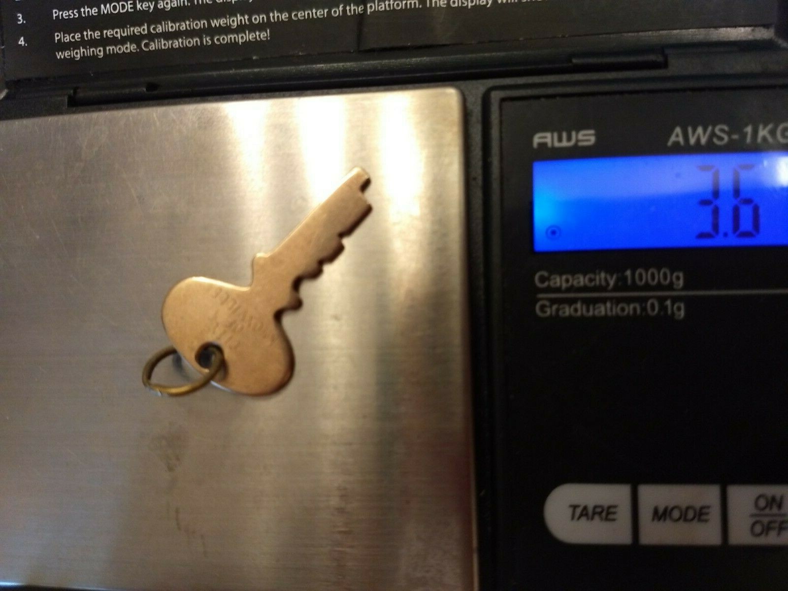 Vintage 10k Yellow Gold City of Knoxville Key Mayor Key Charm / Fob 1950's