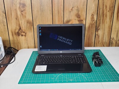 HP 15-G070NR 15.6'' AMD E1-6010 RADEON R2 GRAPHICS 128GB SSD 8GB RAM WINDOWS 10